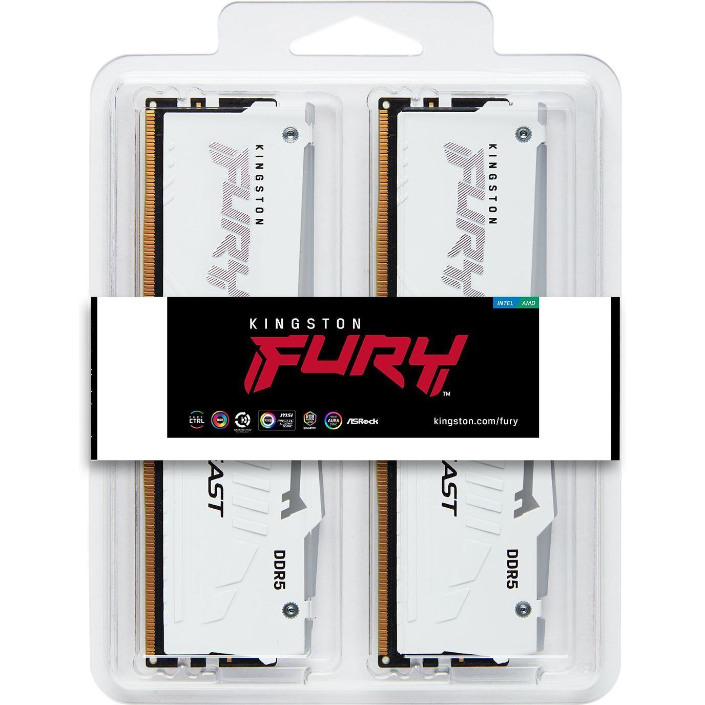 Память оперативная Kingston FURY Beast KF560C36BWEAK2-64