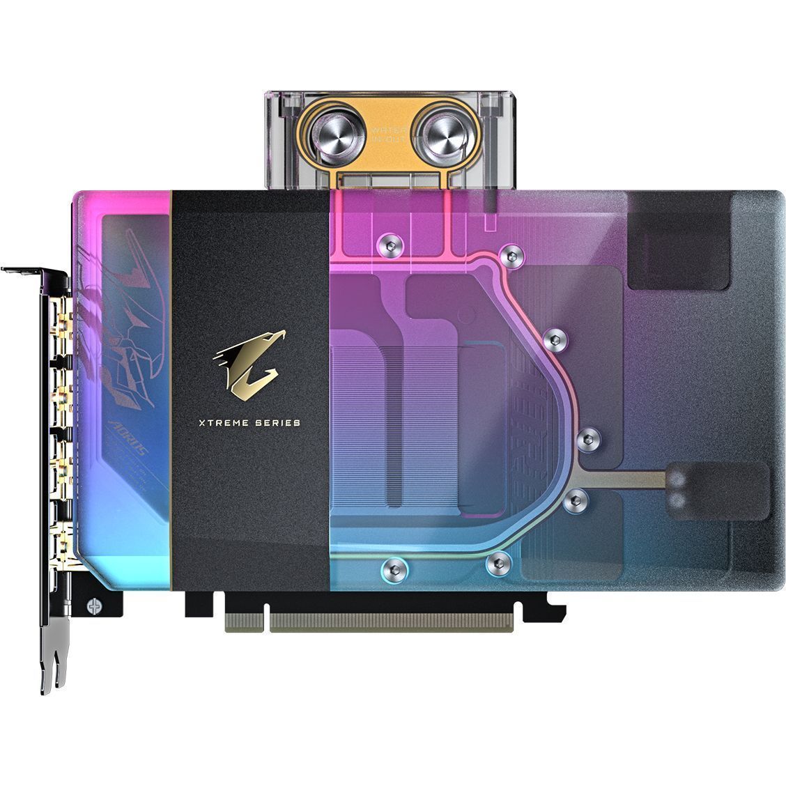 Видеокарта GIGABYTE AORUS GeForce RTX 5080 Xtreme WaterForce WB 16G (GV-N5080AORUSX WB-16GD)