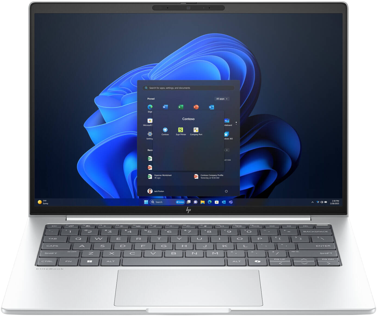 Ноутбук Ноутбук HP EliteBook 8Gi 14 AI 14" (B0KE9AV)