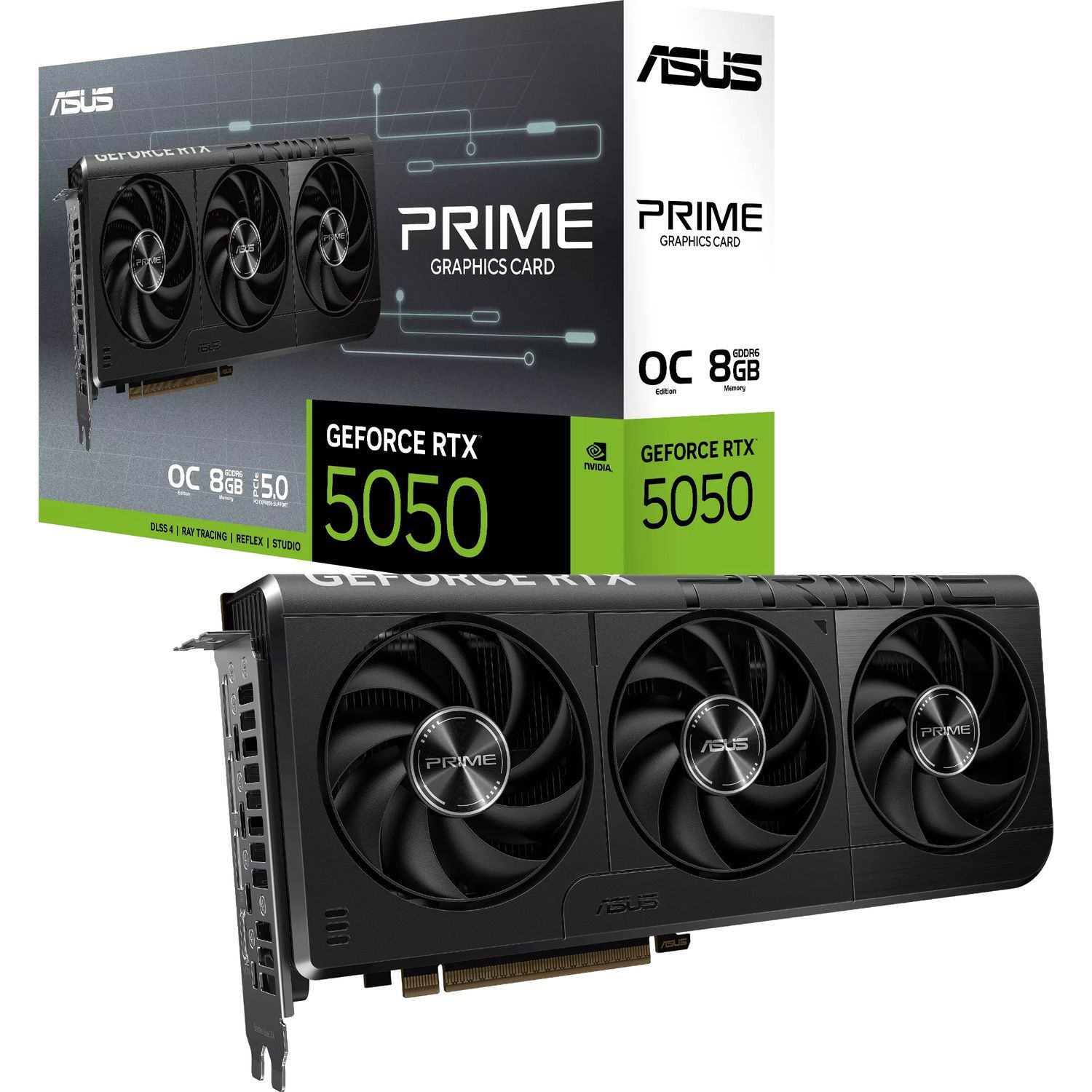 Видеокарта ASUS PRIME-RTX5050-O8G (90YV0N70-M0NA00)