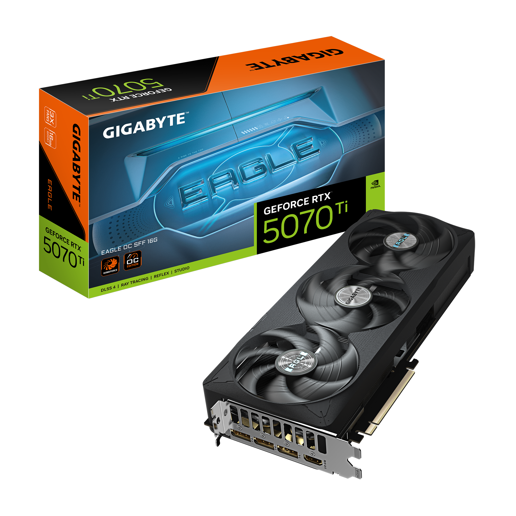 Видеокарта Видеокарта GIGABYTE GV-N507TEAGLE OC-16GD