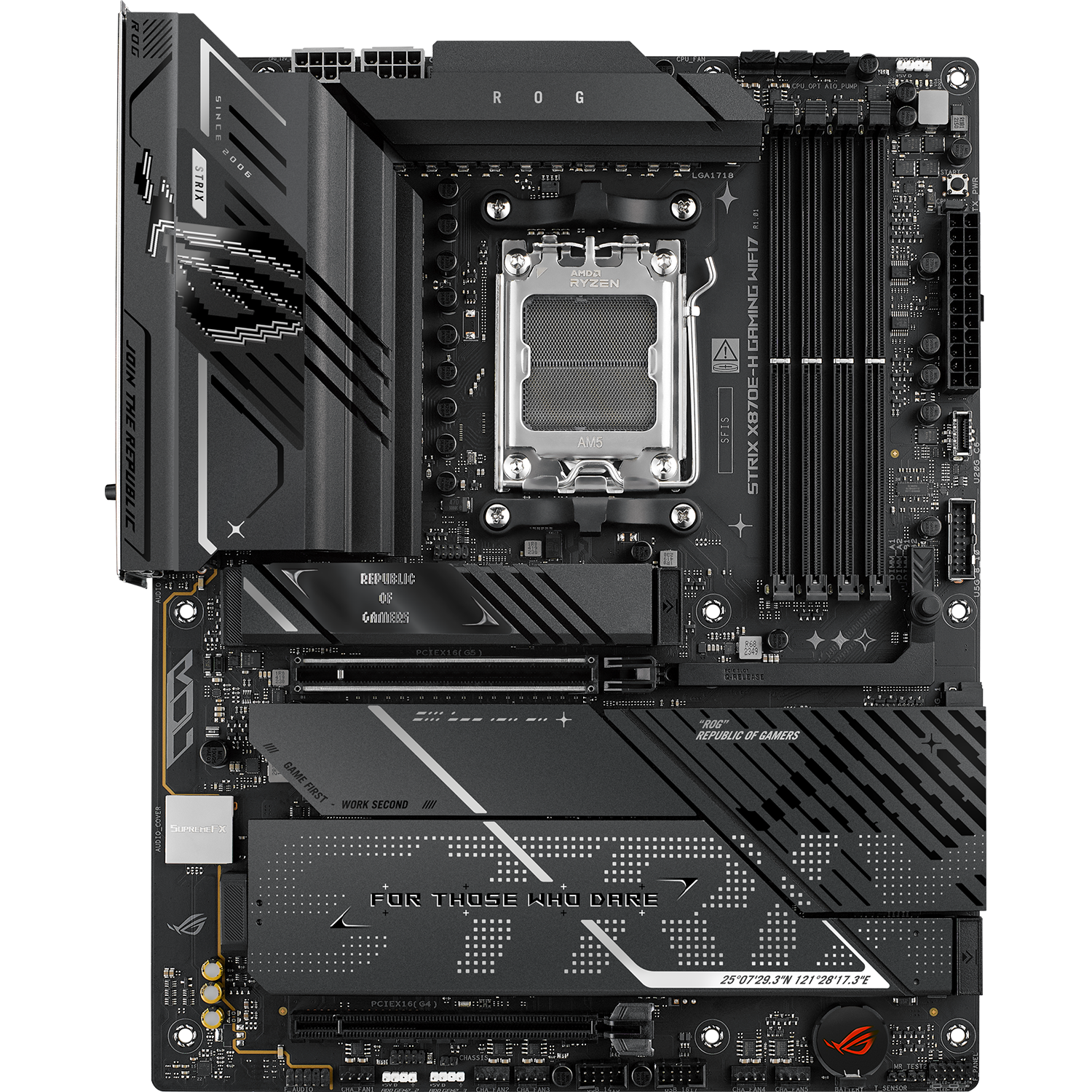 Материнская плата ASUS ROG STRIX X870E-H GAMING WIFI7 (90MB1M90-M0EAY0)