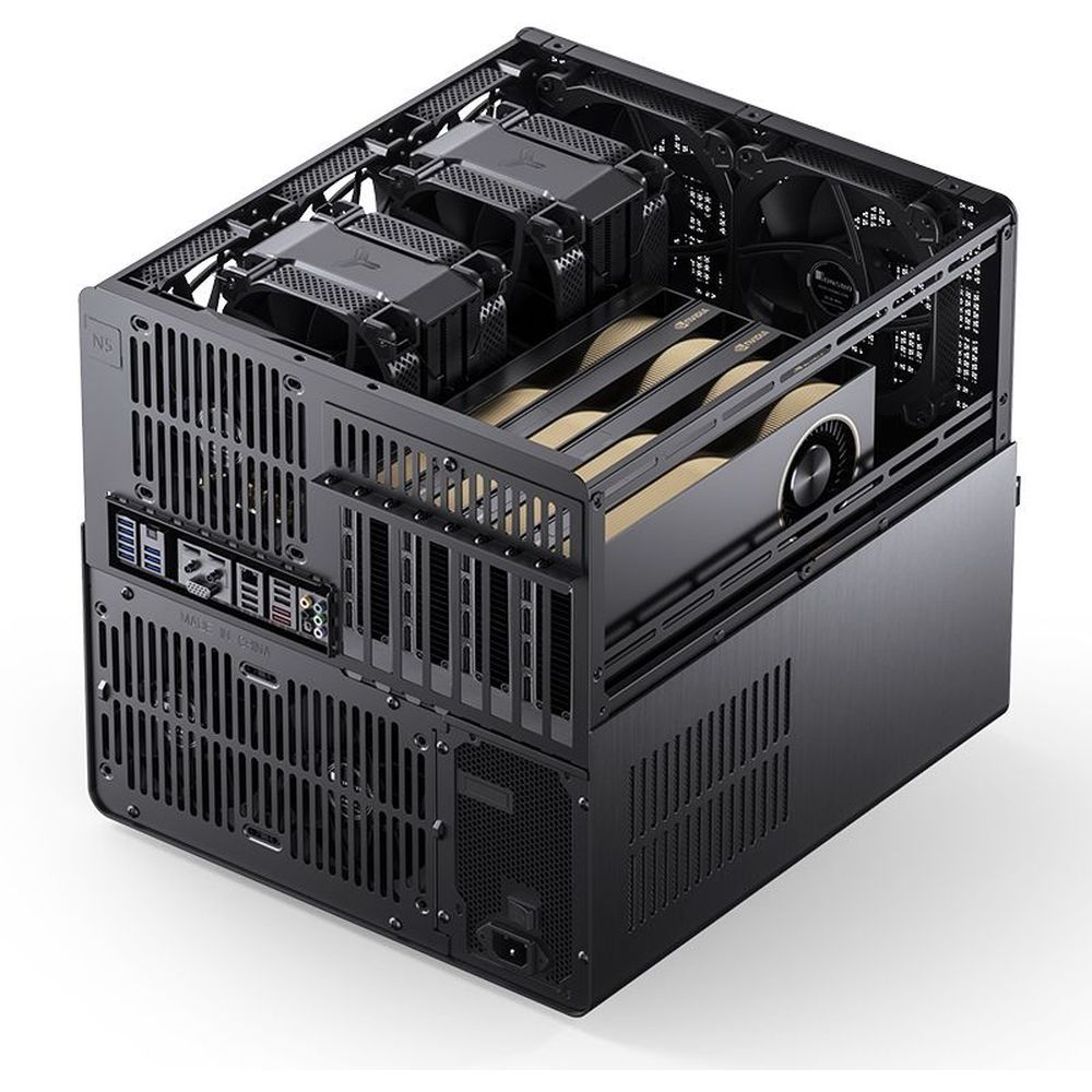 Корпус без блока питания JONSBO N5 Black