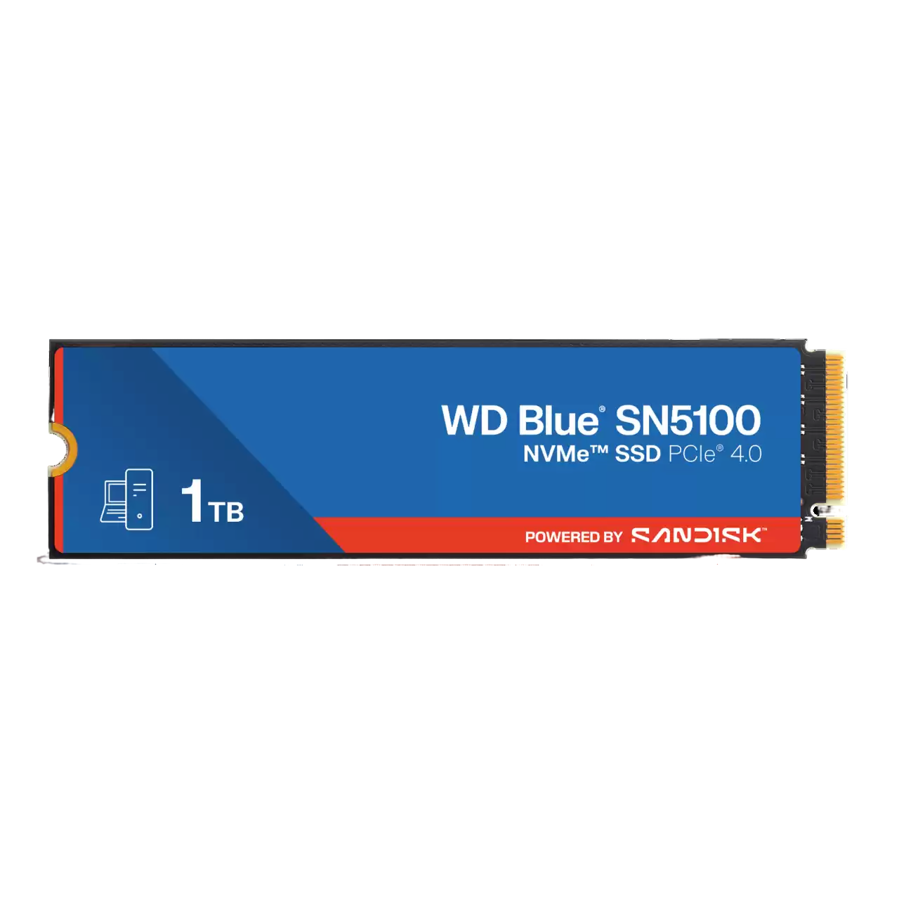 Твердотельные накопители WD SSD Blue SN5100 WDS100T5B0E