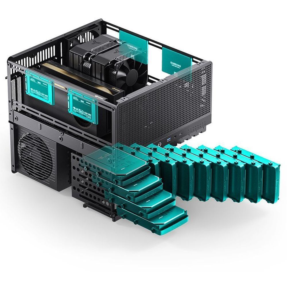 Корпус без блока питания JONSBO N5 Black