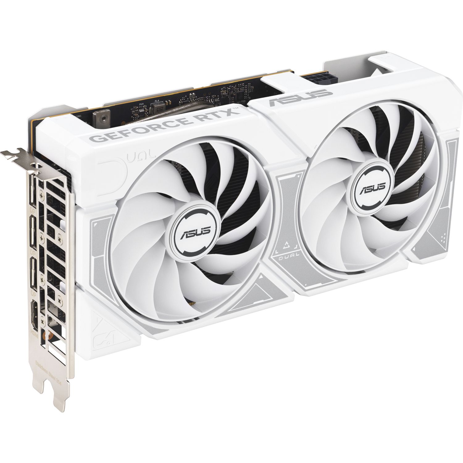 Видеокарта ASUS DUAL-RTX5060-O8G-WHITE (90YV0N15-M0NA00)